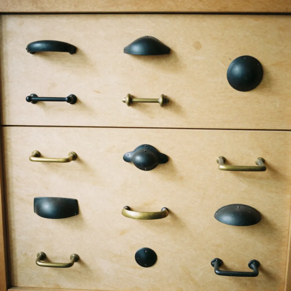 Classic drawer pull hardware